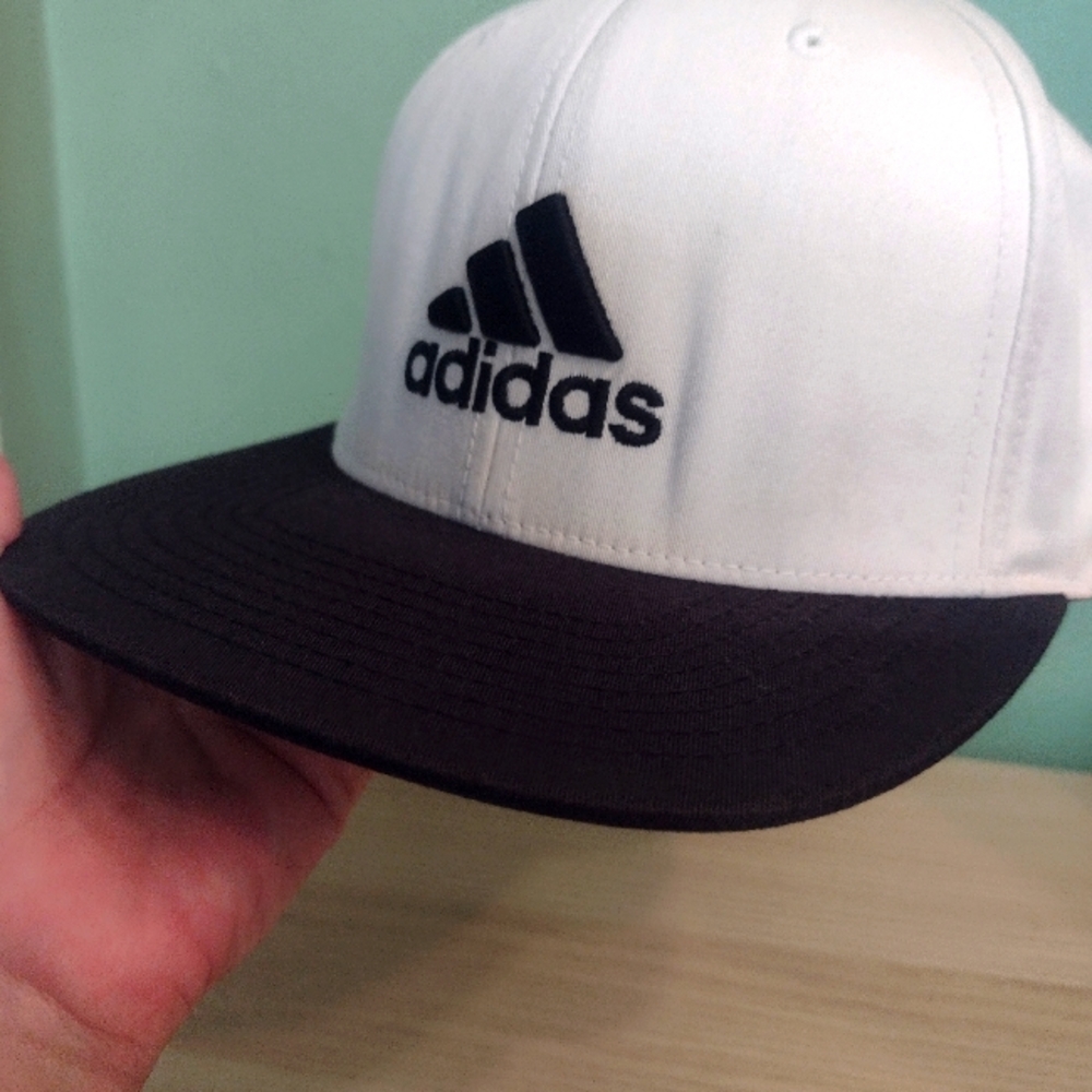 Adidas Flat Bill Snapback Hat - Picture 12 of 13